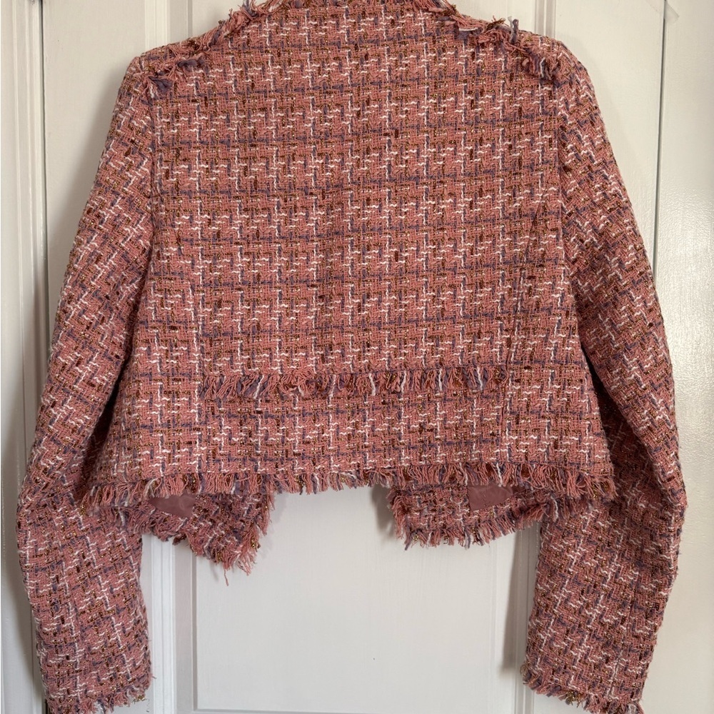 Walter Baker Women's Rose Tweed Blazer - Picture 8 of 10
